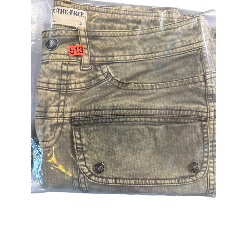 NWT Free People We The Free‎ 'Hot In It' Moto Pants Size 6 - Picture 9 of 9